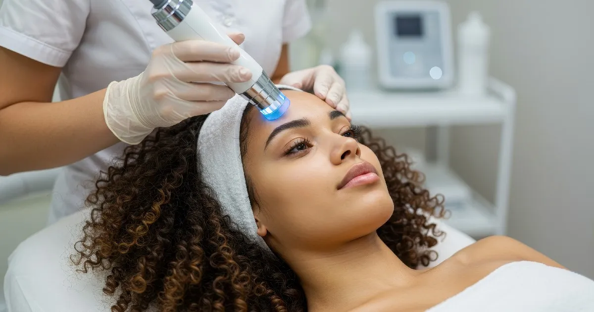 Women receiving HydraFacial in Wakefield, RI