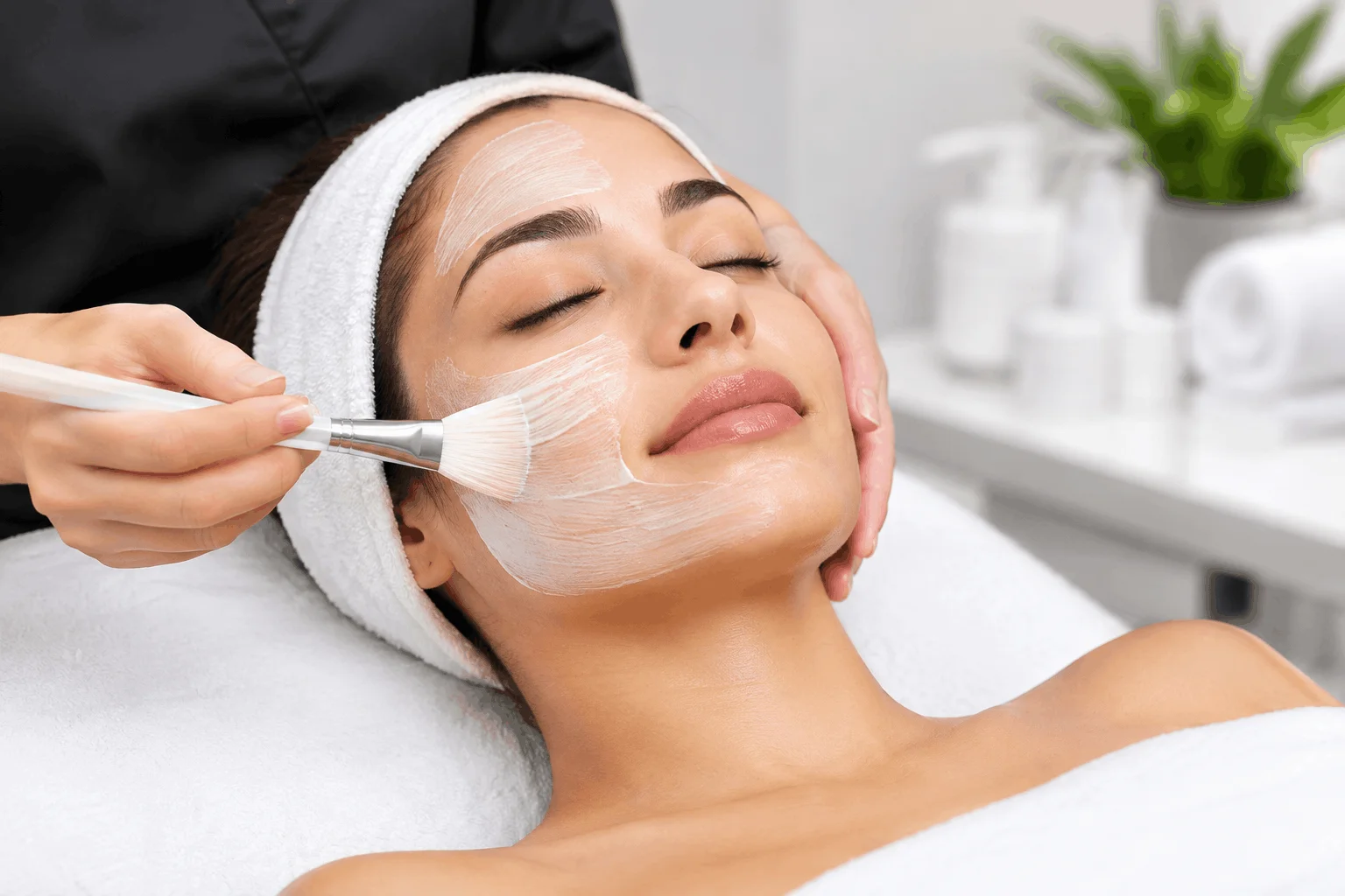 Women receiving Facial Treatments In Newport & South Kingstown, RI